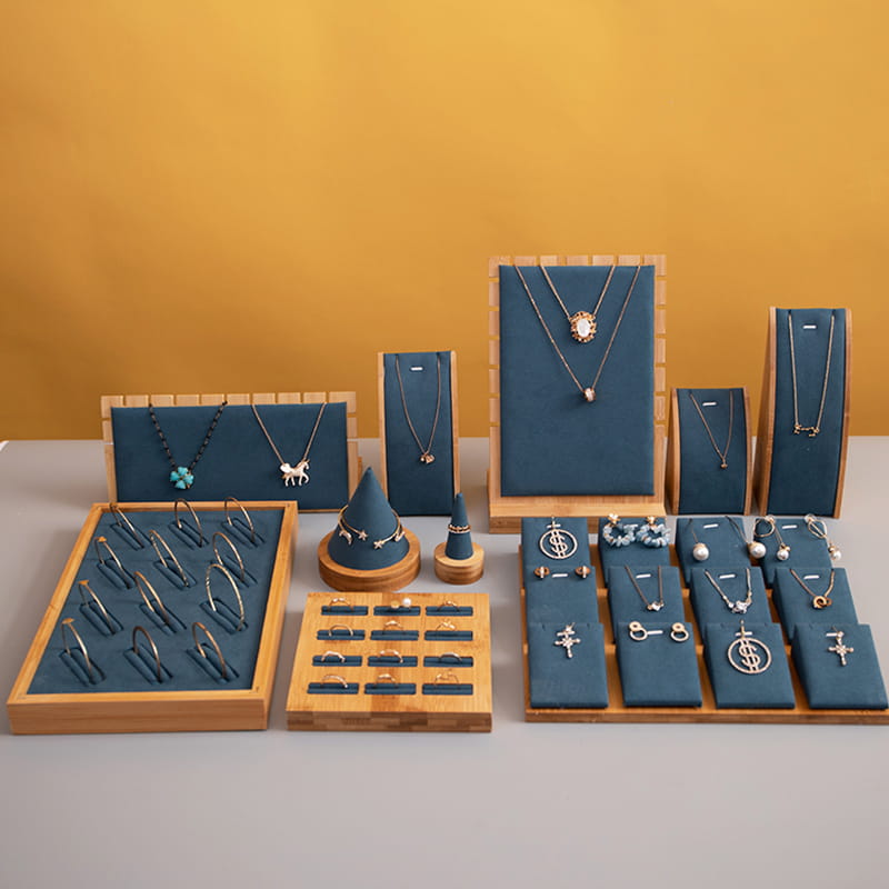 ネックレスイヤリングブレスレット用ジュエリーディスプレイスタンドセット