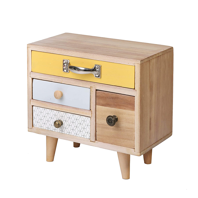 多層引き出し付き家庭学習多機能文房具デスクトップ収納ボックス