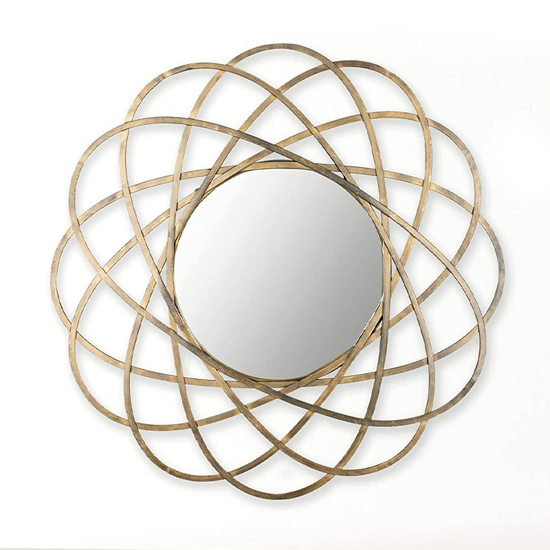 アールデコミラーリビングルームエントランスミラーデコレーションウォール